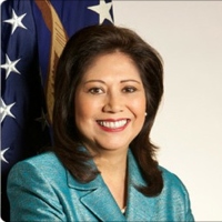 US Secretary Labor Hilda Solis